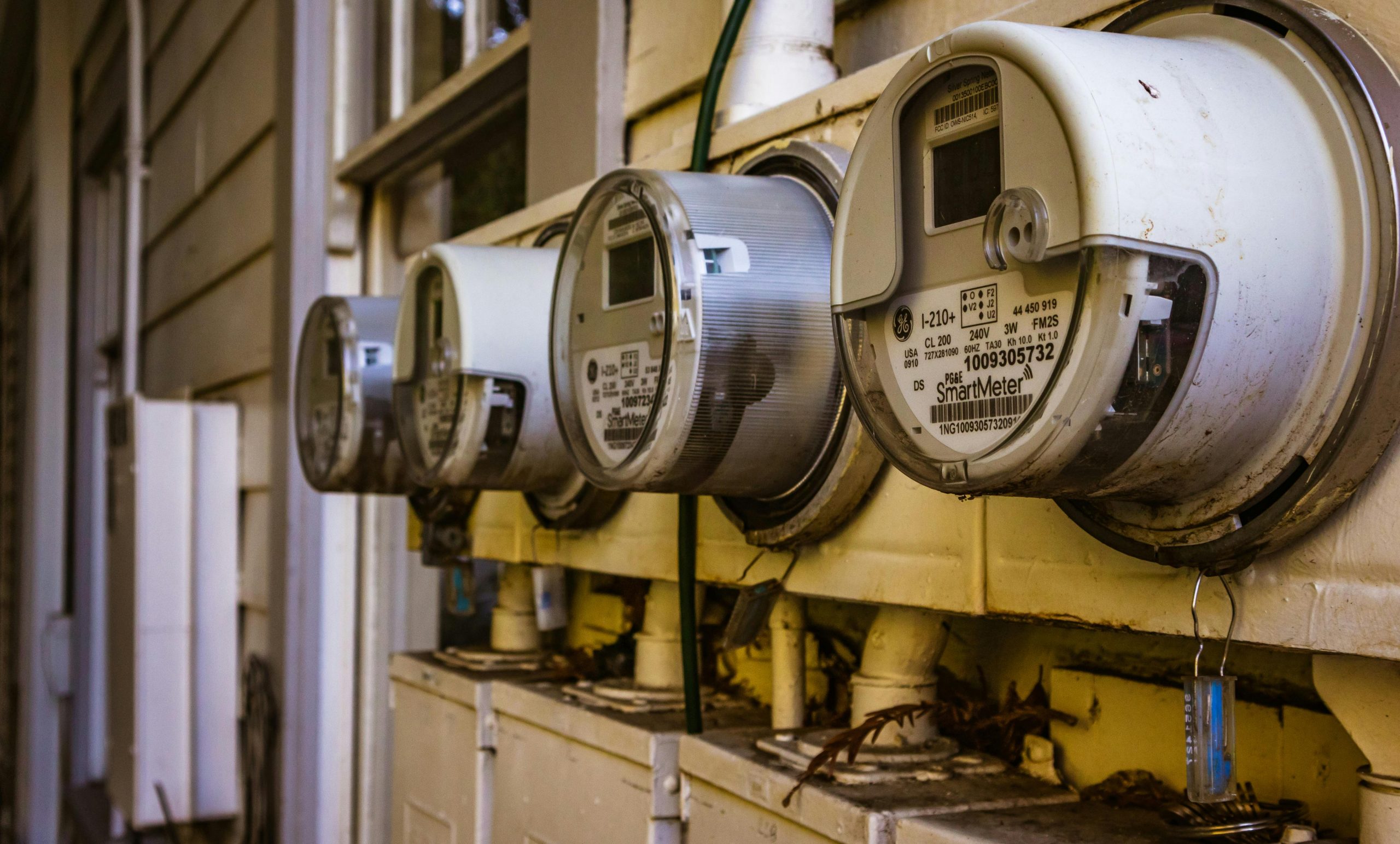 Photo of a smart meters of electricity